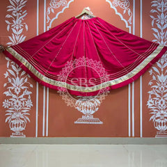 GARBA DANDIYA SKIRTS FOR NAVRATRI WITH UNSTITCHED BLOUSE