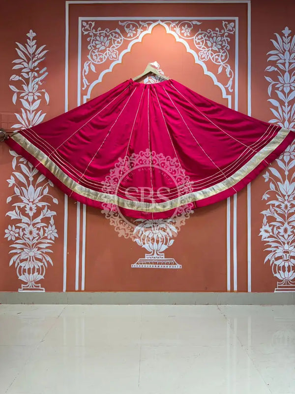 GARBA DANDIYA SKIRTS FOR NAVRATRI WITH UNSTITCHED BLOUSE