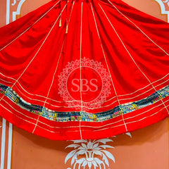 GARBA DANDIYA SKIRTS FOR NAVRATRI WITH UNSTITCHED BLOUSE