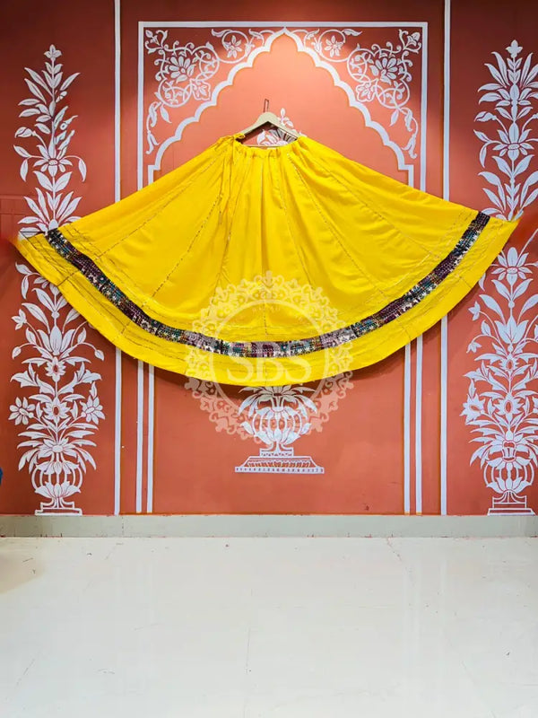 GARBA DANDIYA SKIRTS FOR NAVRATRI WITH UNSTITCHED BLOUSE