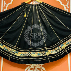 GARBA DANDIYA SKIRTS FOR NAVRATRI WITH UNSTITCHED BLOUSE
