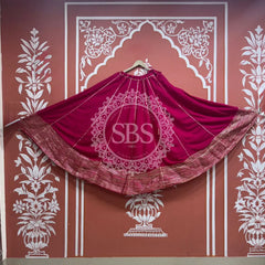 GARBA DANDIYA SKIRTS FOR NAVRATRI WITH UNSTITCHED BLOUSE