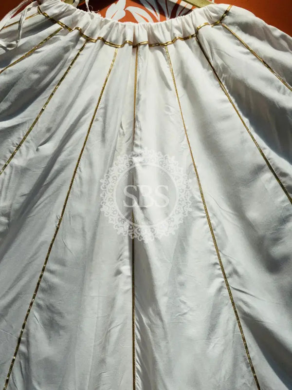 GARBA DANDIYA SKIRTS FOR NAVRATRI WITH UNSTITCHED BLOUSE