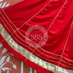 GARBA DANDIYA SKIRTS FOR NAVRATRI WITH UNSTITCHED BLOUSE