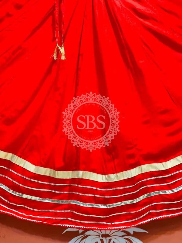 GARBA DANDIYA SKIRTS FOR NAVRATRI WITH UNSTITCHED BLOUSE