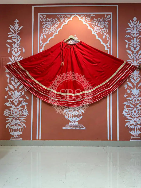 GARBA DANDIYA SKIRTS FOR NAVRATRI WITH UNSTITCHED BLOUSE