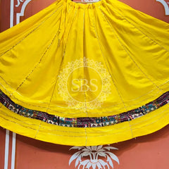 GARBA DANDIYA SKIRTS FOR NAVRATRI WITH UNSTITCHED BLOUSE