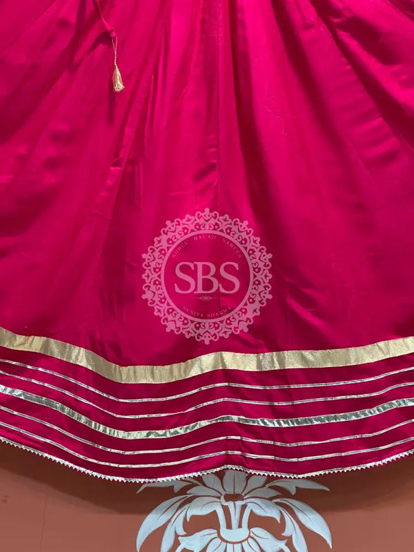 GARBA DANDIYA SKIRTS FOR NAVRATRI WITH UNSTITCHED BLOUSE