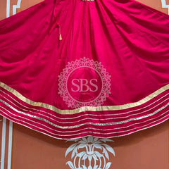 GARBA DANDIYA SKIRTS FOR NAVRATRI WITH UNSTITCHED BLOUSE