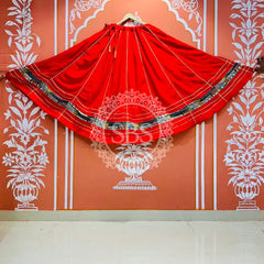 GARBA DANDIYA SKIRTS FOR NAVRATRI WITH UNSTITCHED BLOUSE