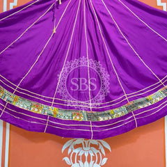 GARBA DANDIYA SKIRTS FOR NAVRATRI WITH UNSTITCHED BLOUSE