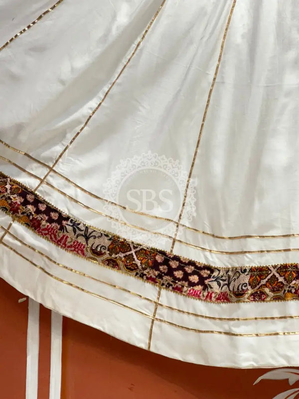 GARBA DANDIYA SKIRTS FOR NAVRATRI WITH UNSTITCHED BLOUSE