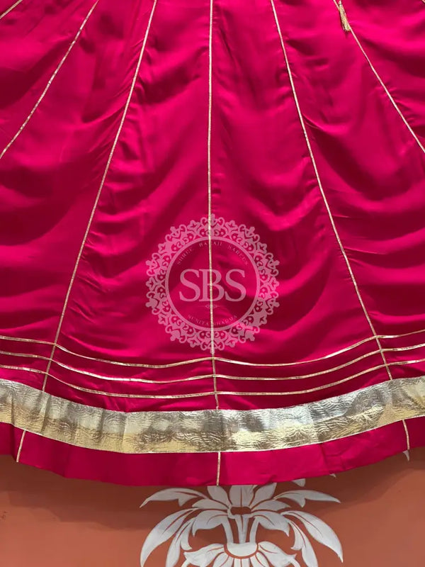 GARBA DANDIYA SKIRTS FOR NAVRATRI WITH UNSTITCHED BLOUSE