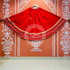 GARBA DANDIYA SKIRTS FOR NAVRATRI WITH UNSTITCHED BLOUSE