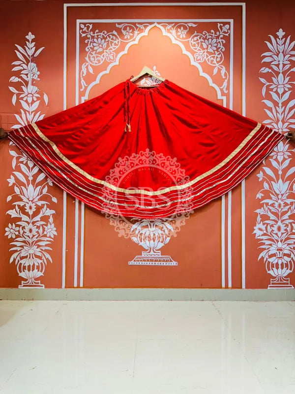 GARBA DANDIYA SKIRTS FOR NAVRATRI WITH UNSTITCHED BLOUSE