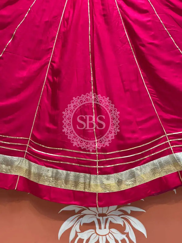 GARBA DANDIYA SKIRTS FOR NAVRATRI WITH UNSTITCHED BLOUSE