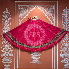 GARBA DANDIYA SKIRTS FOR NAVRATRI WITH UNSTITCHED BLOUSE