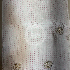 GAZI SILK HANDWORK KACHI PATTI LEHENGA