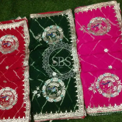 GEORGETTE GOTA PATTI SAREE