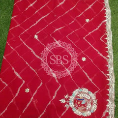 GEORGETTE GOTA PATTI SAREE