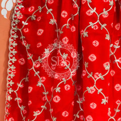 GEORGETTE GOTA PATTI WORK SAREE