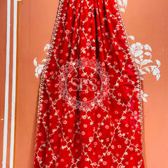 GEORGETTE GOTA PATTI WORK SAREE