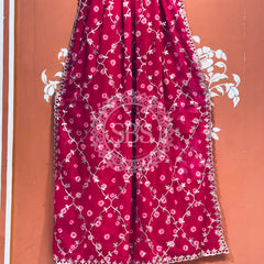 GEORGETTE GOTA PATTI WORK SAREE