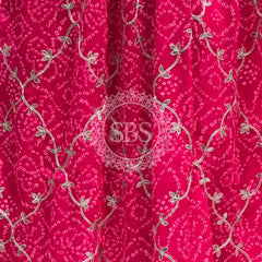 GEORGETTE GOTA PATTI WORK SAREE