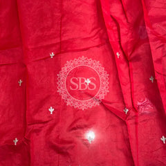 GEORGETTE GOTA PATTI WORK SAREE