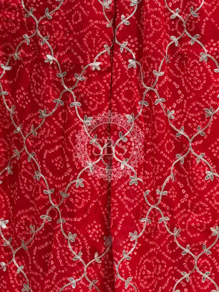 GEORGETTE GOTA PATTI WORK SAREE