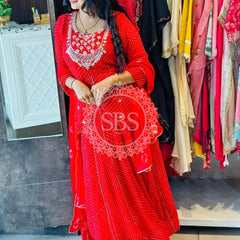 GEORGETTE KACHI PATTI INDOWESTERN