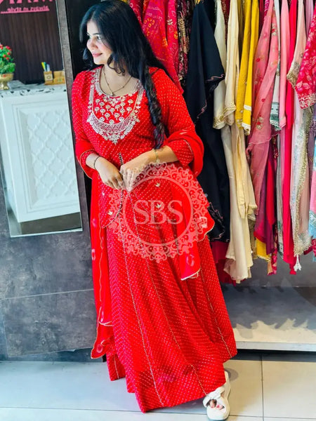 GEORGETTE KACHI PATTI INDOWESTERN