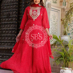 GEORGETTE KACHI PATTI INDOWESTERN