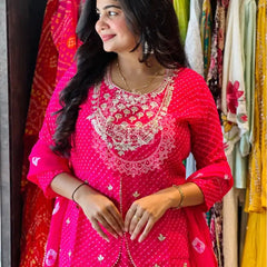 GEORGETTE KACHI PATTI INDOWESTERN