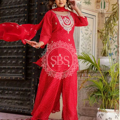 GEORGETTE KACHI PATTI INDOWESTERN