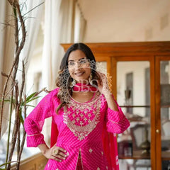 GEORGETTE KACHI PATTI INDOWESTERN