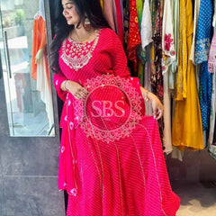 GEORGETTE KACHI PATTI INDOWESTERN