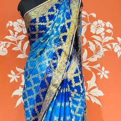 GHATCHOLA TAFETA SILK SAREE