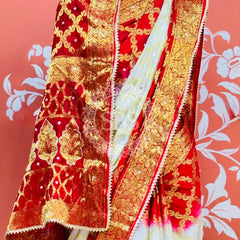 GHATCHOLA TAFETA SILK SAREE