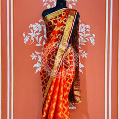 GHATCHOLA TAFETA SILK SAREE