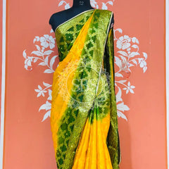GHATCHOLA TAFETA SILK SAREE
