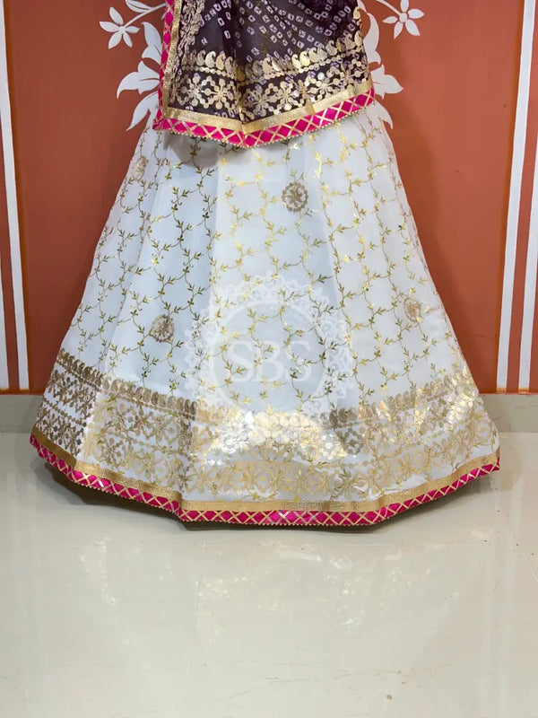 GOTA PATTI KOTA DORIYA LEHENGA
