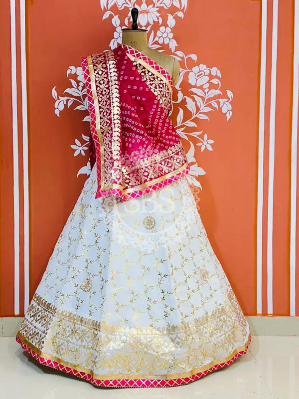 GOTA PATTI KOTA DORIYA LEHENGA