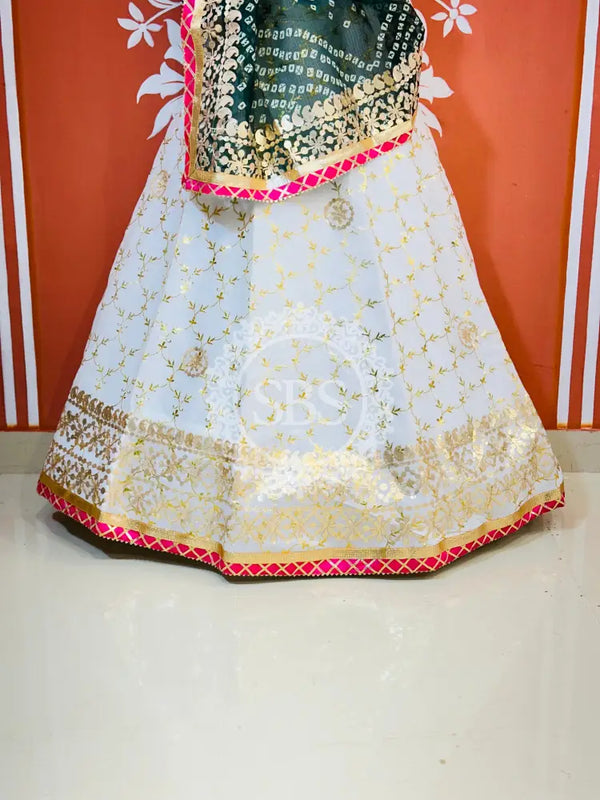 GOTA PATTI KOTA DORIYA LEHENGA