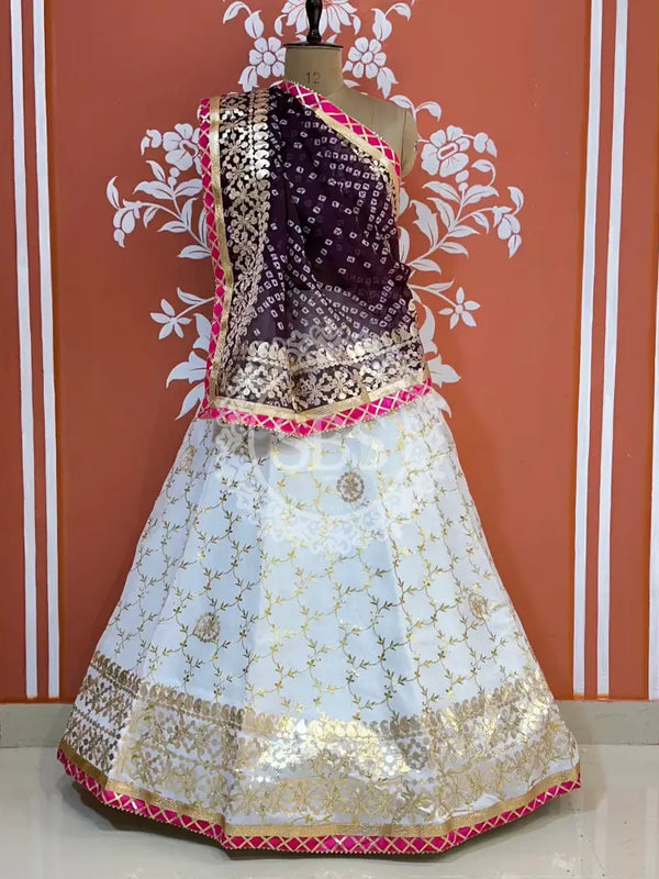 GOTA PATTI KOTA DORIYA LEHENGA