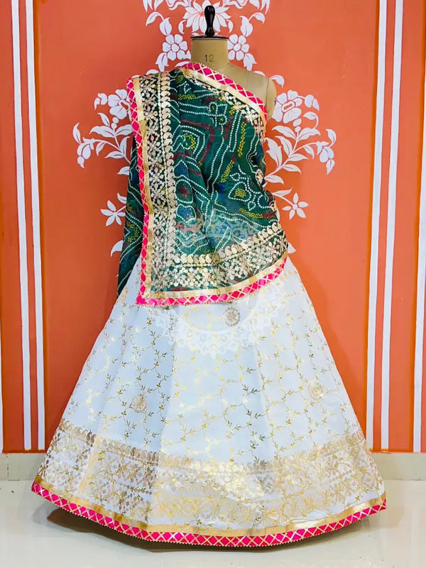 GOTA PATTI KOTA DORIYA LEHENGA