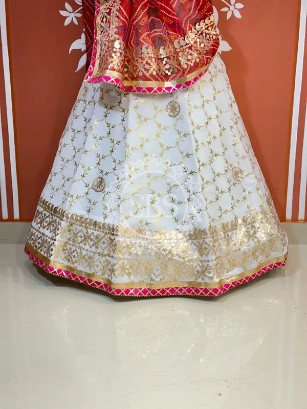 GOTA PATTI KOTA DORIYA LEHENGA