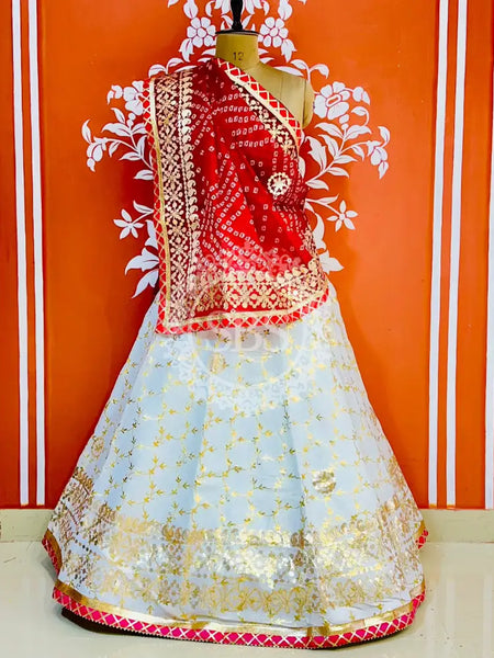 GOTA PATTI KOTA DORIYA LEHENGA