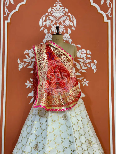 GOTA PATTI KOTA DORIYA LEHENGA