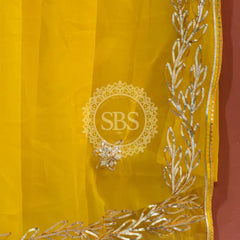 GOTA PATTI ROYAL GEORGETTE SAREE